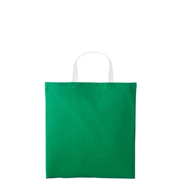 Nutshell Varsity Cotton Shopper Short Handle Tote