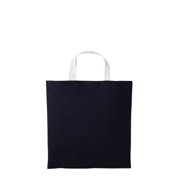 Nutshell Varsity Cotton Shopper Short Handle Tote