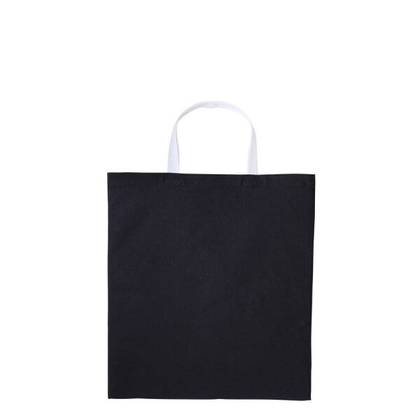 Nutshell Varsity Cotton Shopper Short Handle Tote