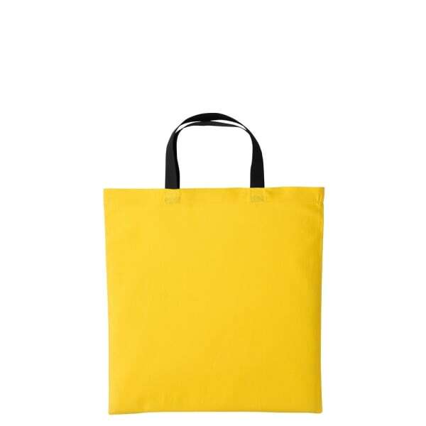 Nutshell Varsity Cotton Shopper Short Handle Tote