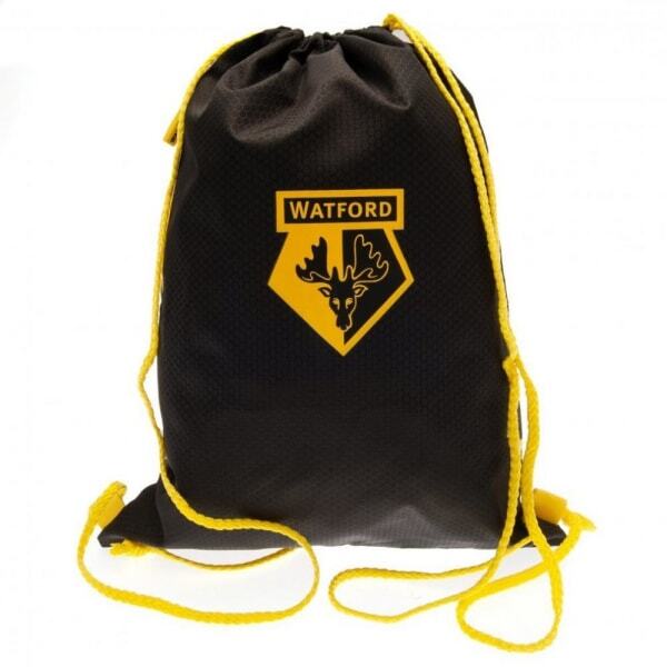 Watford FC Crest Drawstring Gym Bag