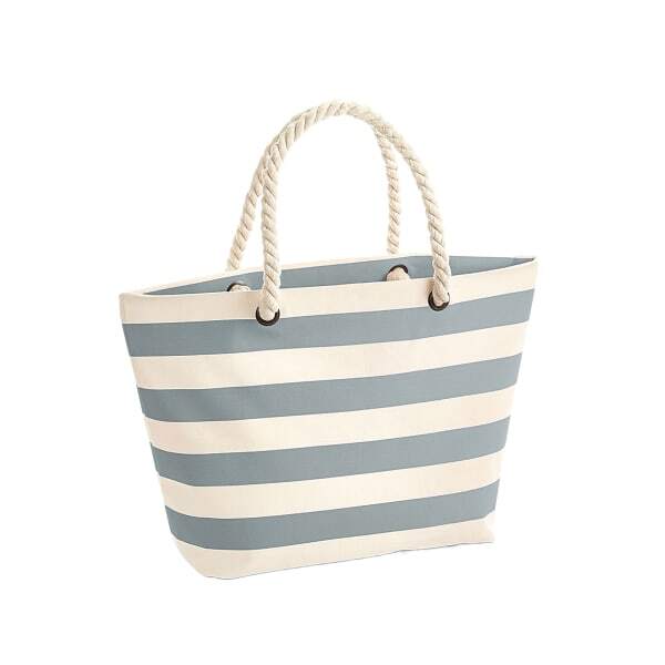 Westford Mill Boardwalk Striped Tote Bag