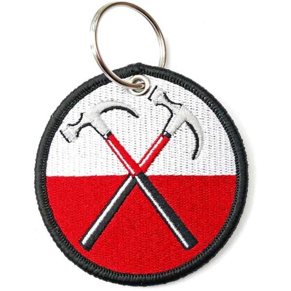 Pink Floyd The Wall Hammers Circle Double Sided Keyring