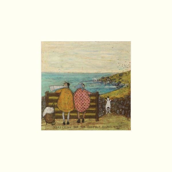 Sam Toft Searching For The Perfect Picnic Spot (30cm x 30cm)