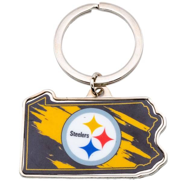 Pittsburgh Steelers State Keyring