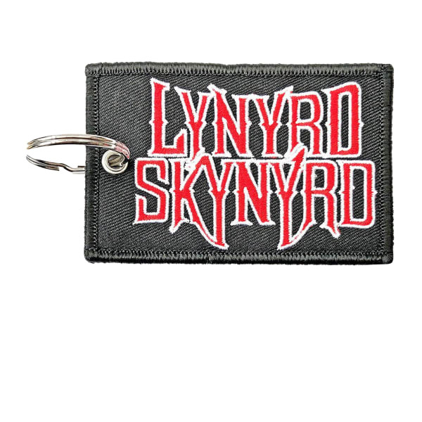 Lynyrd Skynyrd Double Sided Patch Logo Keyring