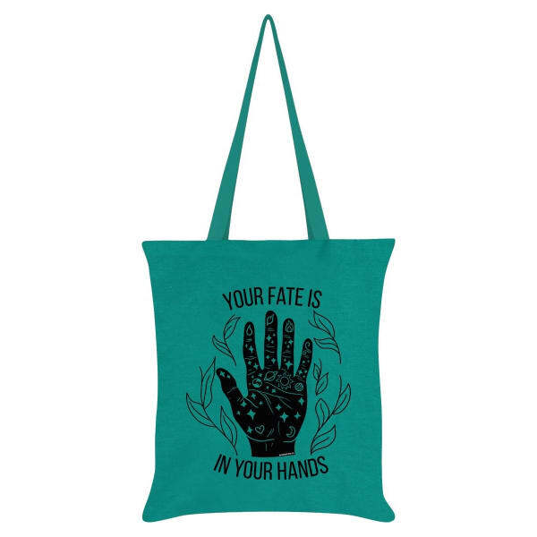 Grindstore Your Fate Is In Your Hands Tote Bag