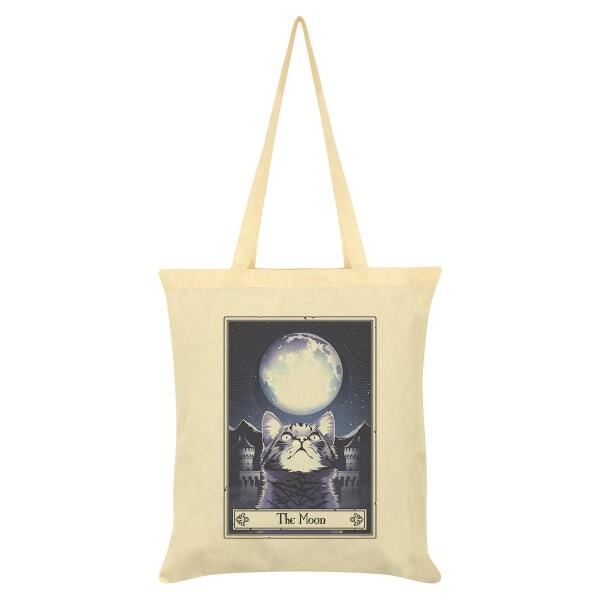 Deadly Tarot The Moon Felis Tote Bag