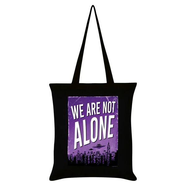 Grindstore We Are Not Alone Sci-Fi Tote Bag (42cm x 38cm)