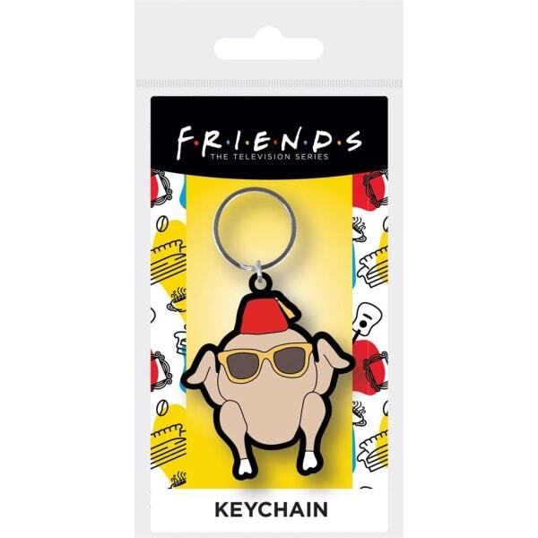 Friends Turkey Rubber Keyring