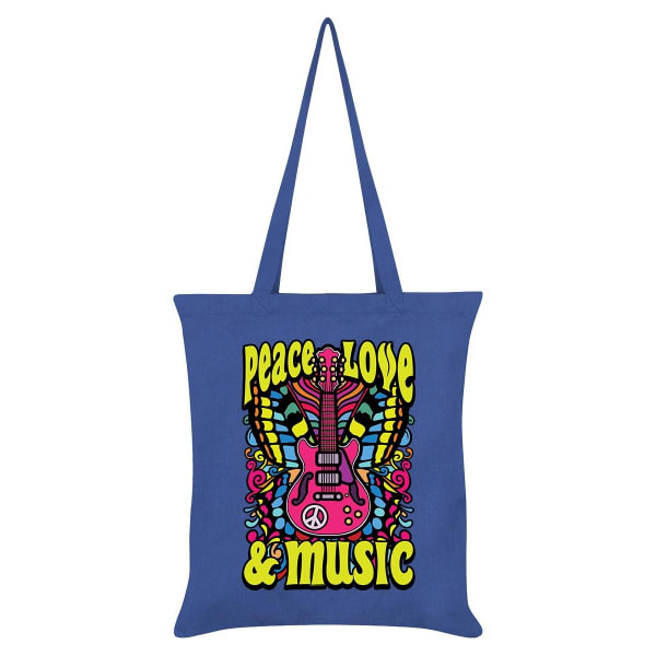 Grindstore Peace, Love & Music Tote Bag