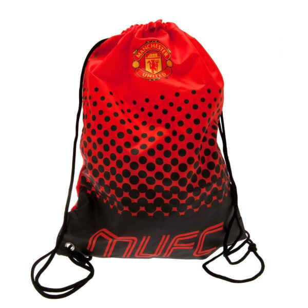 Manchester United FC Crest Drawstring Bag