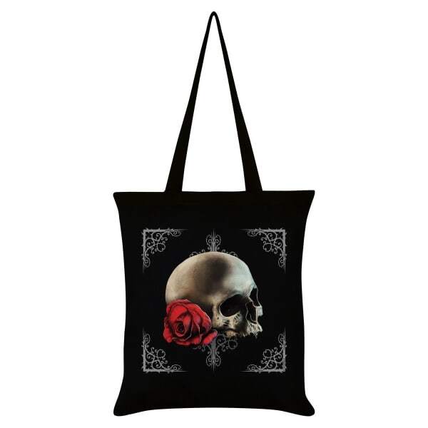 Grindstore Cranial Rose Tote Bag