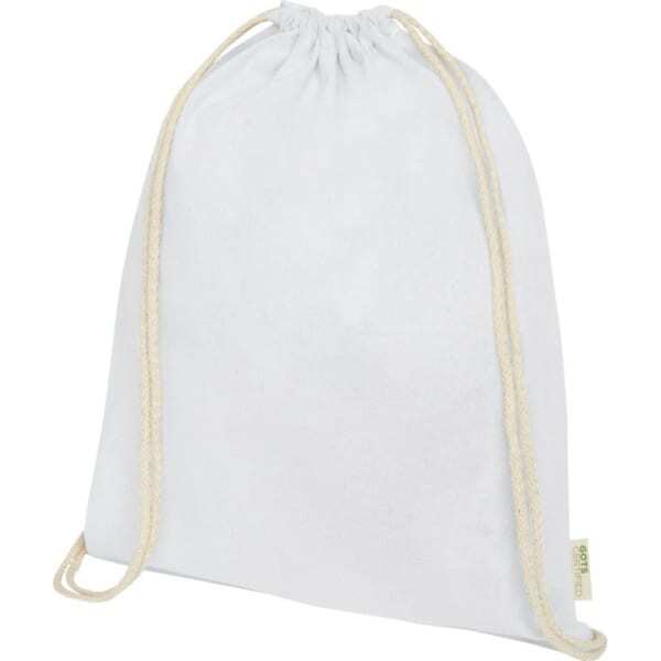 Bullet Orissa Organic Cotton Drawstring Bag