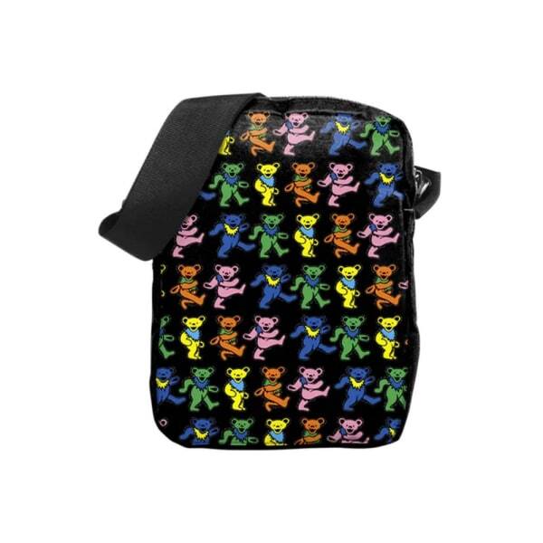 RockSax Dancing Bears Grateful Dead Crossbody Bag