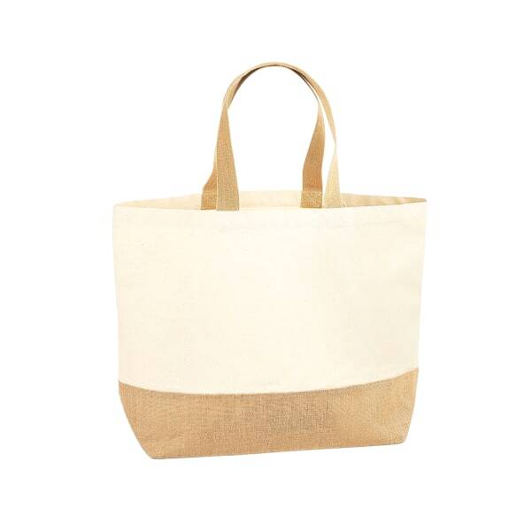 Westford Mill Laminate Jute Tote