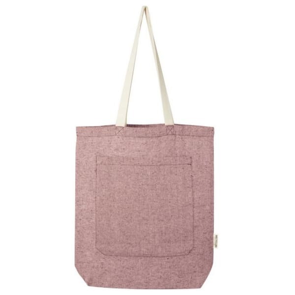 Bullet Pheebs Heather Front Pocket Tote Bag