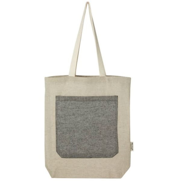 Bullet Pheebs Heather Front Pocket Tote Bag