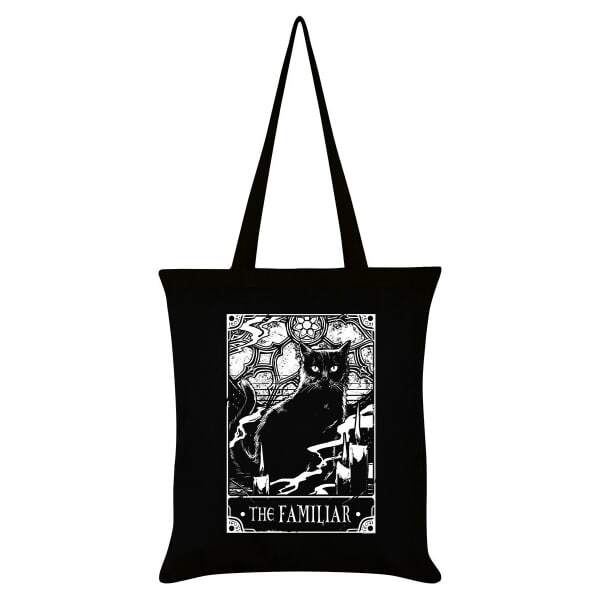 Deadly Tarot The Familiar Tote Bag