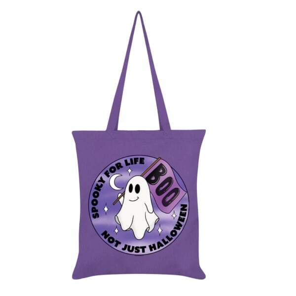 Grindstore Spooky For Life Not Just Halloween Tote Bag