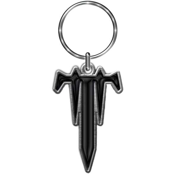 Trivium T Logo Keyring