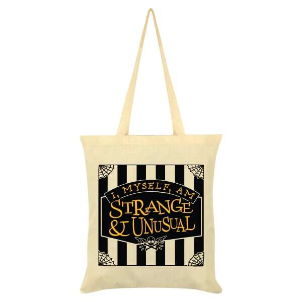 Grindstore I, Myself, Am Strange & Unusual Tote Bag