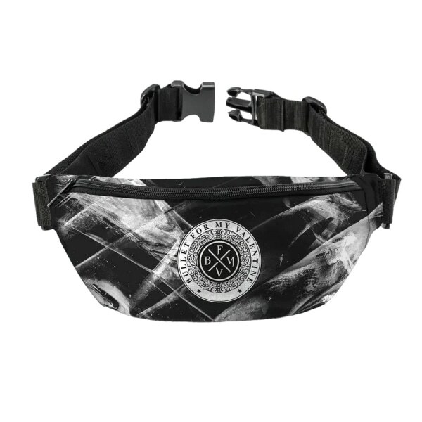 RockSax Circle Bullet For My Valentine Bum Bag