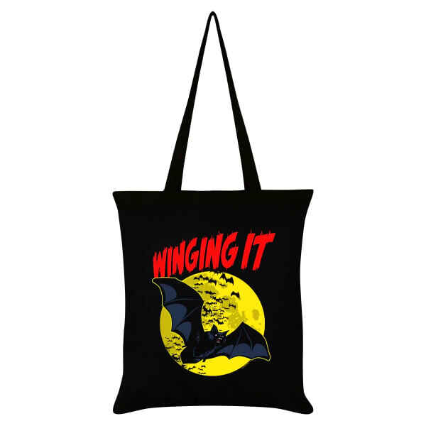 Grindstore Winging It Horror Bat Tote Bag (42cm x 38cm)