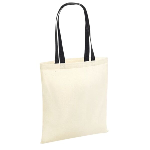 Westford Mill Contrast Handle Tote Bag