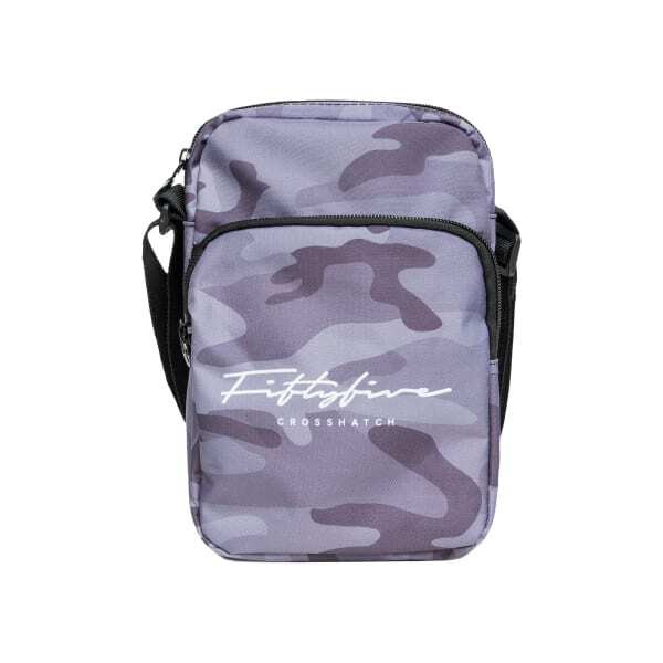 Crosshatch Mens Demilare Camo Crossbody Bag