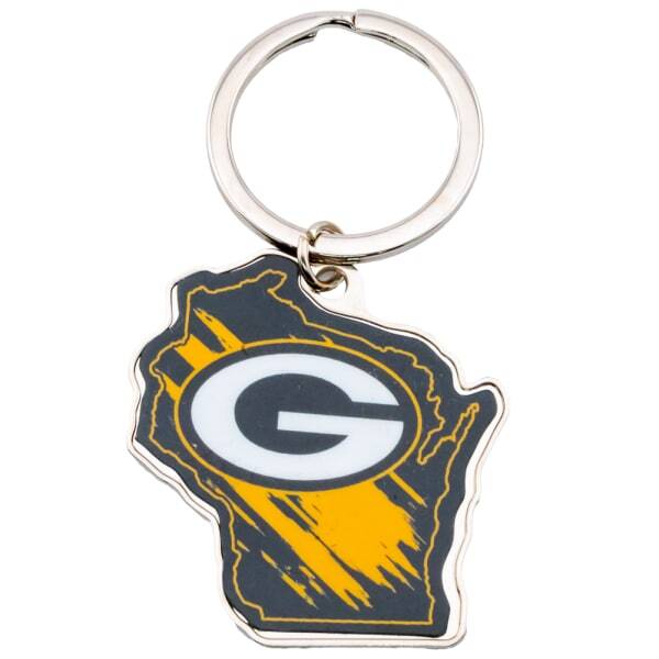 Green Bay Packers State Keyring