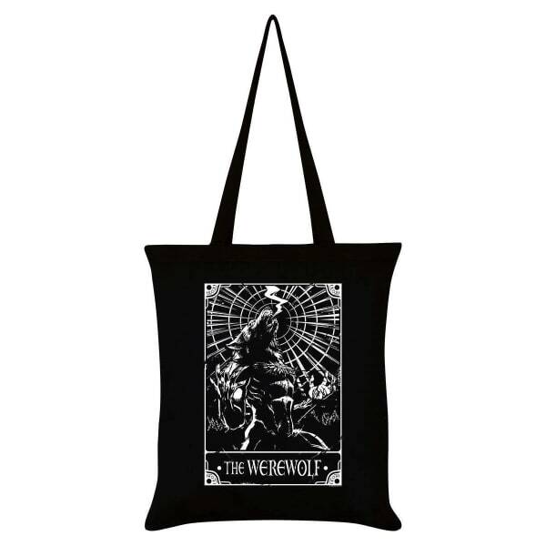 Deadly Tarot The Werewolf Tote Bag