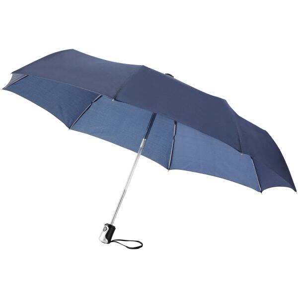 Bullet 21.5in Alex 3-Section Umbrella (Pack of 2)