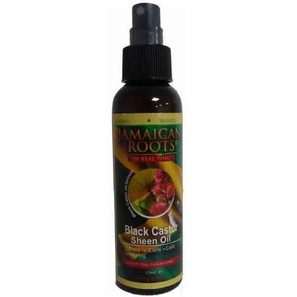 Jamaican Roots Black Castor Sheen Oil