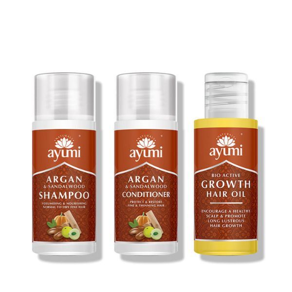 Ayumi Naturals Travel Hair Growth Bundle