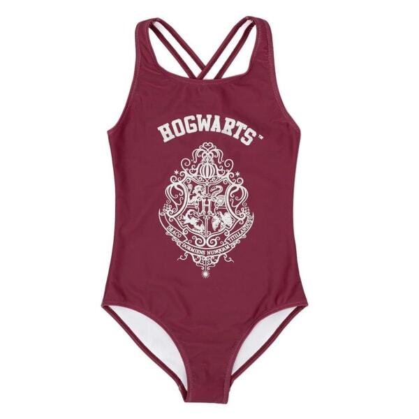 Harry Potter Girls Hogwarts One Piece Swimsuit (9-10 Years)