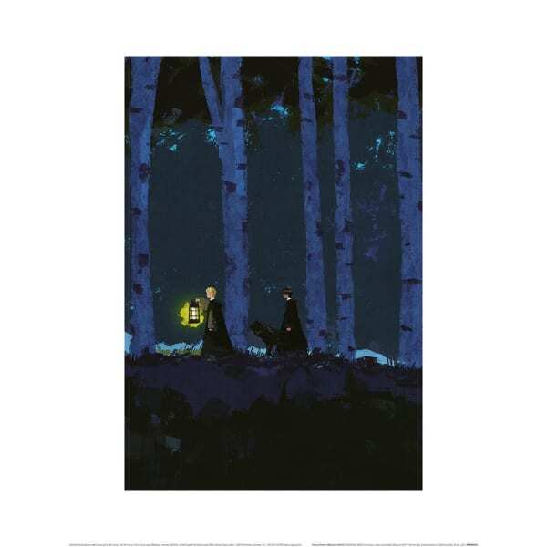 Harry Potter Wooded Walk Print (60cm x 80cm)