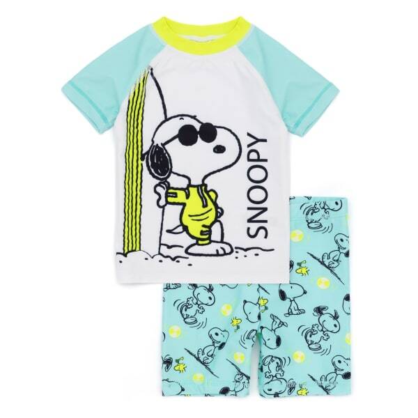 Snoopy Kids Two Piece Swim Set (5-6 Years)