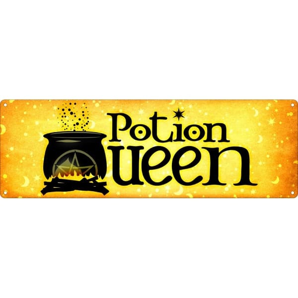 Grindstore Potion Queen Slim Tin Sign