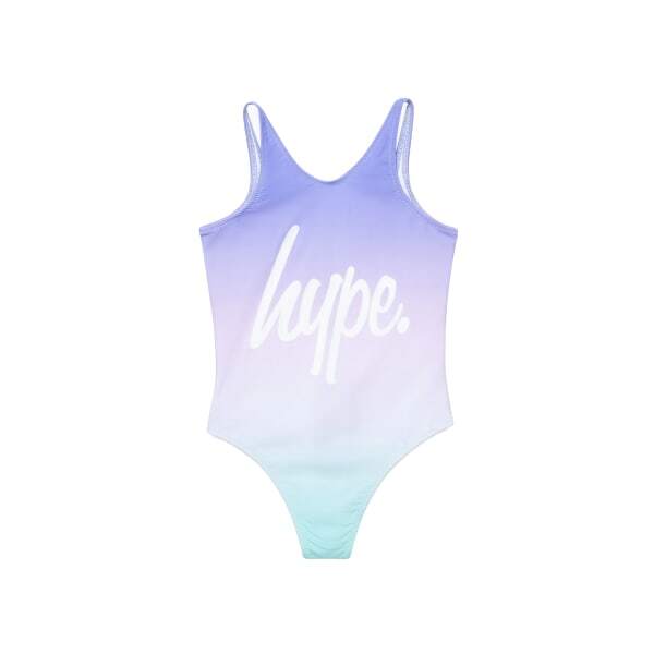 Hype Girls Fade Script One Piece Swimsuit (14 Years)