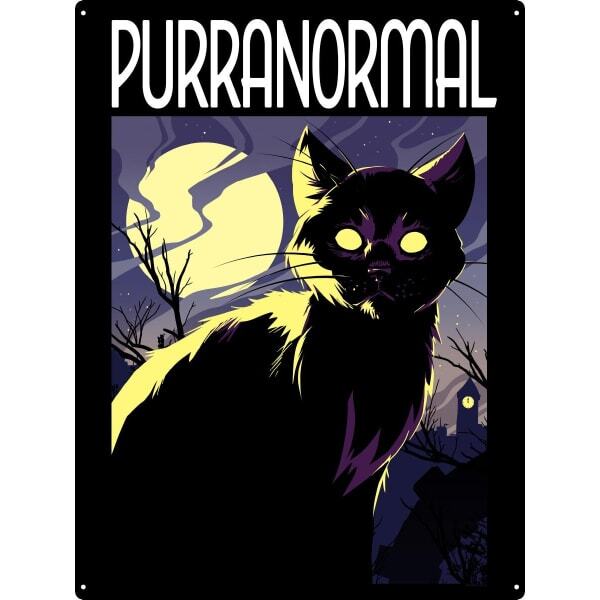 Grindstore Purranormal Tin Plaque