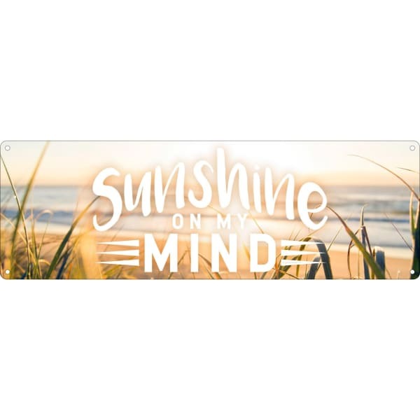 Grindstore Sunshine On My Mind Slim Tin Sign