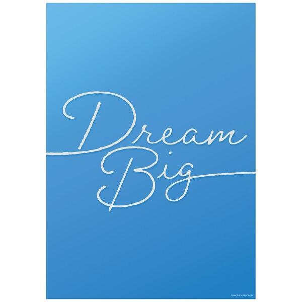 Grindstore Dream Big Mini Poster