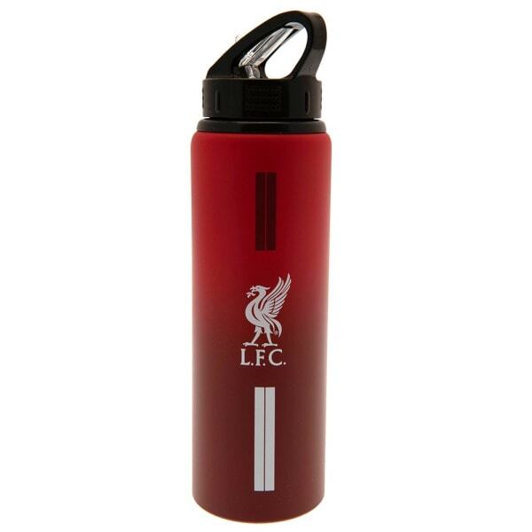 Liverpool FC Stripe Aluminium Water Bottle