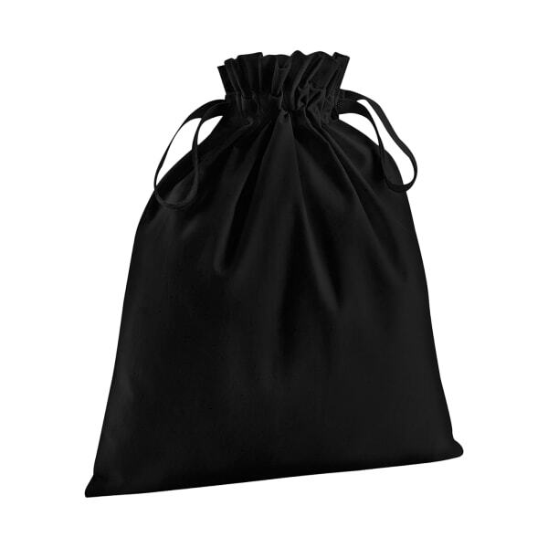 Westford Mill Organic Cotton Drawstring Bag (15cm x 10cm)