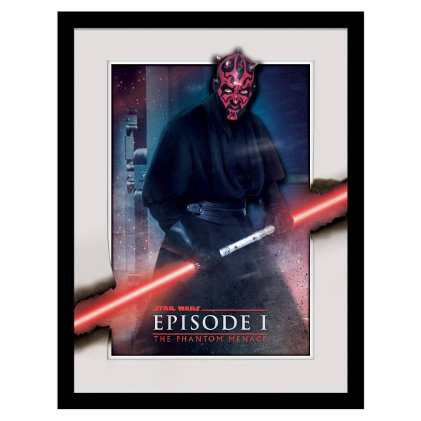 Star Wars Breakout Darth Maul Framed Poster (40cm x 30cm)