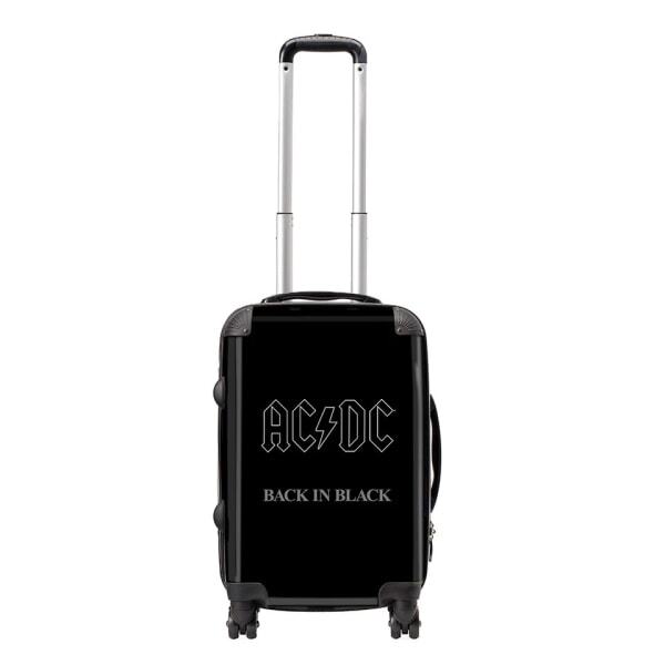 RockSax Back In Black AC/DC Hardshell 4 Wheeled Cabin Bag