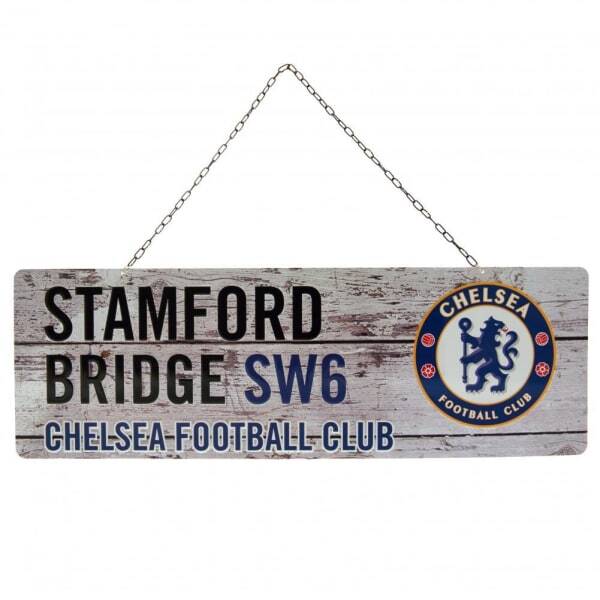 Chelsea FC Rustic Plaque