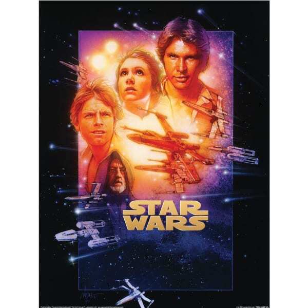 Star Wars Episode IV Movie Poster Print (40cm x 30cm)