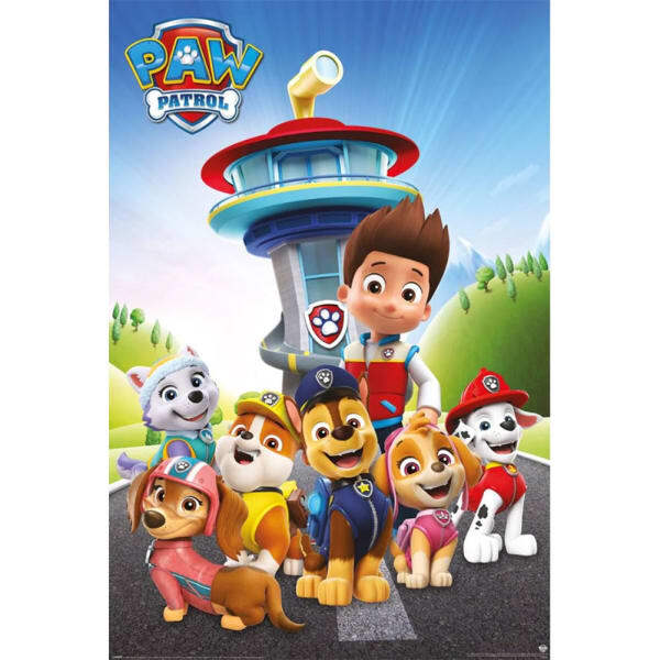 Paw Patrol Ready For Action Poster